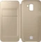 Samsung Wallet Cover für Galaxy J6 (2018) gold Vorschaubild