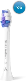 Philips HX6056/87 Sonicare S2 Sensitive Ersatzbürste weiß, 6 Stück