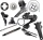 Shimano Ultegra Di2 R8150 mit mechanischen Felgenbremsen Komplettgruppe 2x12