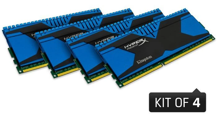 Kingston HyperX Predator T2 UDIMM 16GB Kit, DDR3-1866, CL9-9-9, 2R