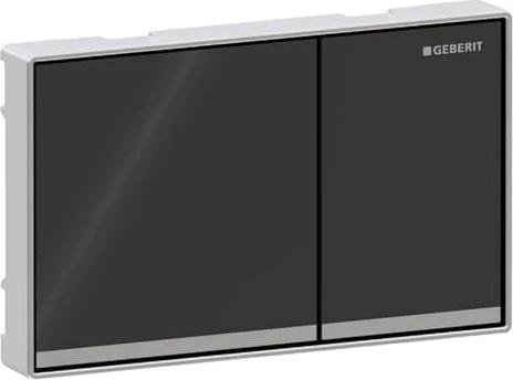 Geberit Omega60 Betätigungsplatte Glas lava