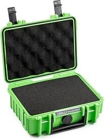 B&W International Outdoor Case Typ 500 PP.23 mit Würfelschaumstoff grün