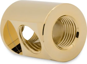 EK Water Blocks Quantum Line EK-Quantum Torque Splitter 3F T, G1/4", gold