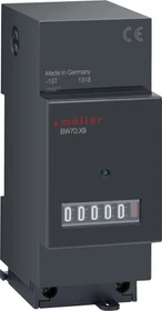 Hugo Müller Betriebsstundenzähler BW 70.29 230 V 50-60 Hz