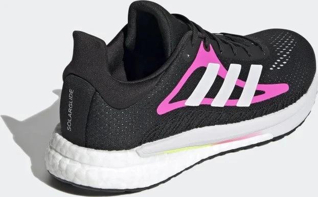 adidas Solar Glide core black/cloud white/screaming pink (Damen)