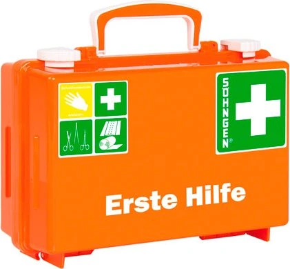 Söhngen Erste-Hilfe-Koffer QUICK-CD Norm orange