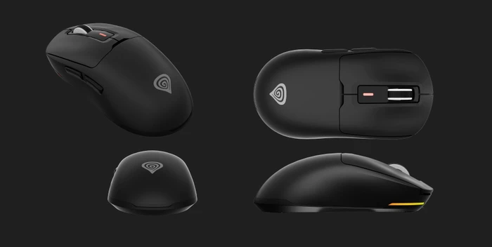 Genesis Zircon 660 Wireless Ultra-Lightweigt Gaming Mouse schwarz, USB/Bluetooth