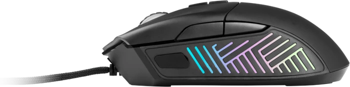 L33T-Gaming Gungnir Gaming Mouse schwarz, USB