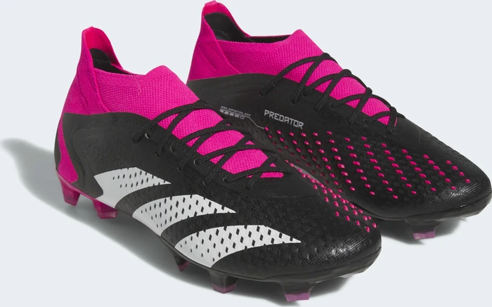 adidas Predator Accuracy.1 FG core black/cloud white/team shock pink 2