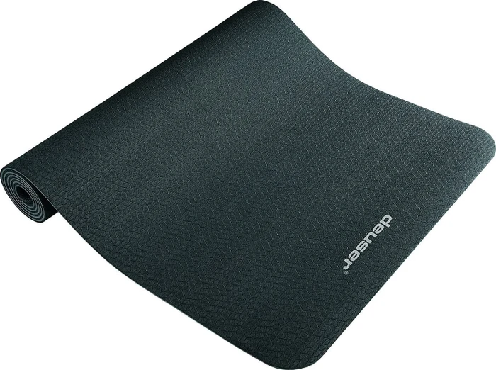 Deuser NBR Fitnessmatte schwarz