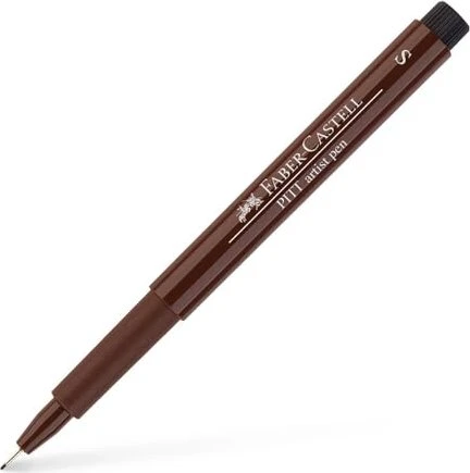 Faber-Castell PITT artist pen Fineliner S sepia dunkel
