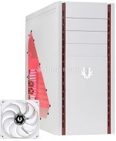 BitFenix Shinobi USB 3.0 weiß/rot, Acrylfenster
