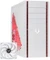 BitFenix Shinobi USB 3.0 weiß/rot, Acrylfenster Vorschaubild