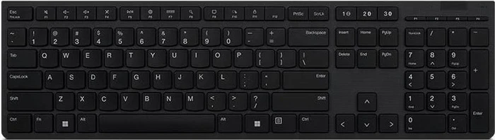 Lenovo Professional Wireless Rechargeable Keyboard, USB/Bluetooth, CZ/SK