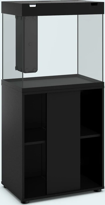 Juwel Lido 120 LED Aquarium-Set mit Unterschrank, schwarz/schwarz, 120l