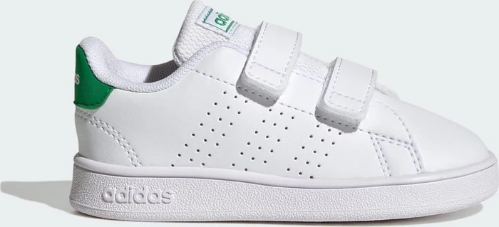 adidas Advantage Lifestyle Court Two Hook-and-Loop cloud white/green/core black (Junior)