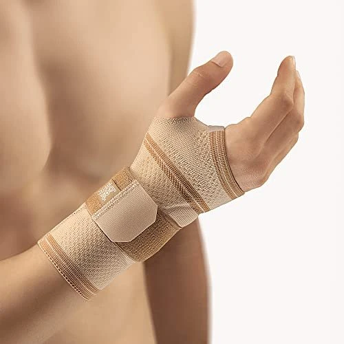 Bort Medical ManuBasic Handgelenkbandage rechts plus Größe S beige, 1 Stück