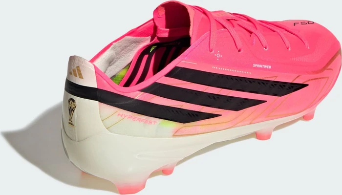 adidas F50 Hyperfast Elite FG solar turbo/core black/gold metallic (Junior)