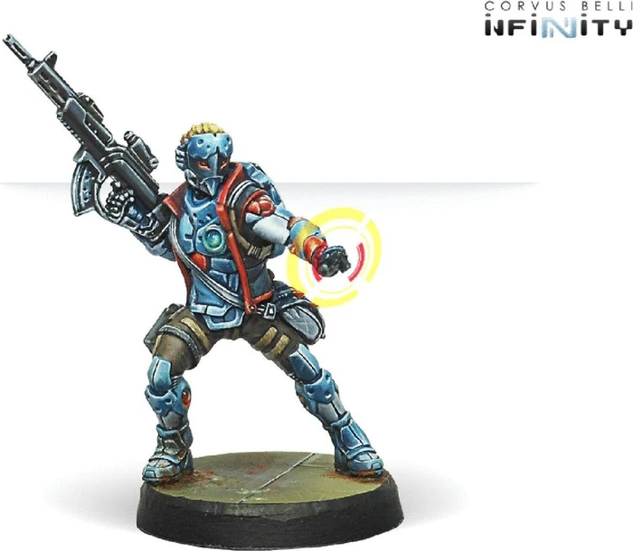 Corvus Belli Infinity - PanOceania - Locust, Clandestine Action Team (Hacker)