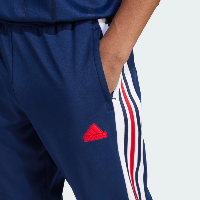 adidas House of Tiro Nations Pack Trainingshose lang team navy blue 2/white/better scarlet (Herren)