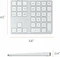Satechi Extended Wireless Keypad Mac, silber, Bluetooth Vorschaubild