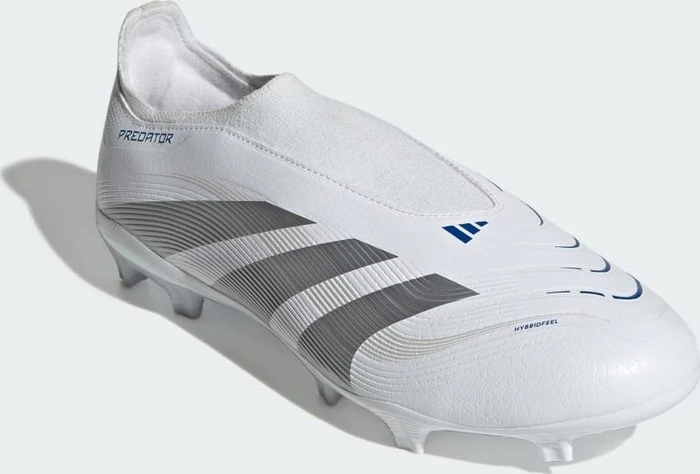 adidas Predator League Laceless MG cloud white/silver metallic/bright royal