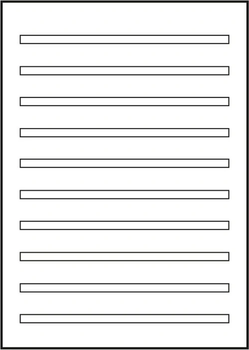Oxford Schulheft, A4, Lineatur 3, rot, 32 Blatt