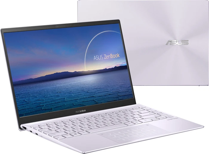 ASUS ZenBook 14 UM425IA-AM036T, Lilac Mist, Ryzen 7 4700U, 8GB RAM, 512GB SSD, DE