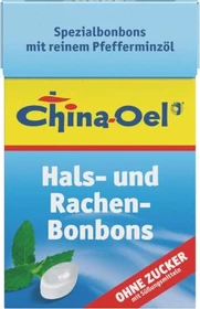 Hübner China-Oel Hals- und Rachenbonbons, 40g