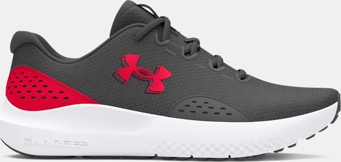 Under Armour Charged Surge 4 castlerock/red (Herren)