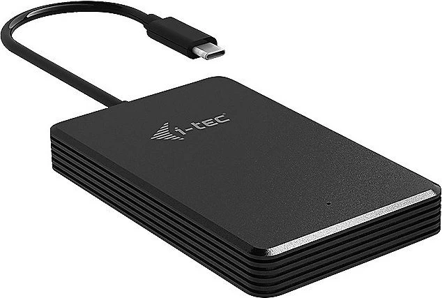 i-tec MySafe Thunderbolt 3 M.2 NVMe Metal External Case, Thunderbolt 3 / USB-C 3.1