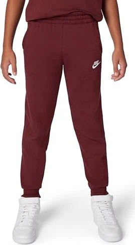 Nike Sportswear Club Fleece Trainingshose lang dark team red/white (Junior)
