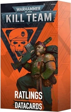 Games Workshop Warhammer 40.000 Kill Team - Datenkarten: Ratlings (EN)