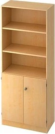 Hammerbacher Schrank 5OH V6770, Streifengriff, ahorn, Aufbewahrungskombination