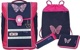 McNeill Ergo Primero Butterfly Schultaschen-Set, 4-tlg.