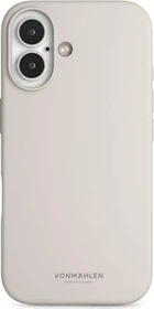 Vonmählen Soft Silicone Case für Apple iPhone 16 Plus Cream