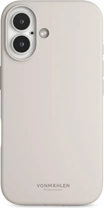 Vonmählen Soft Silicone Case für Apple iPhone 16 Plus Cream