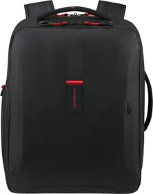 Samsonite Paradiver Light, Underseat Backpack M, Untersitz Handgepäck, Kabinentasche, Flugzeug Rucksack, 45cm, 33l, schwarz