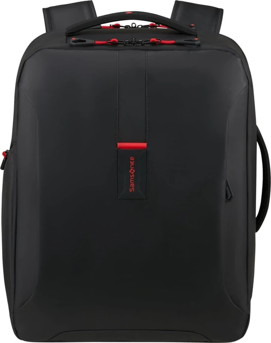 Samsonite Paradiver Light, Underseat Backpack M, Untersitz Handgepäck, Kabinentasche, Flugzeug Rucksack, 45cm, 33l, schwarz