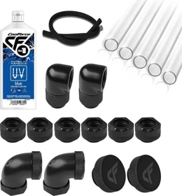 Nanoxia PETG Starter Pack S 12/10mm UV Blue