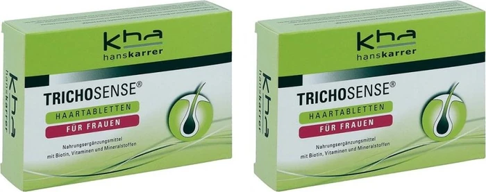 Hans Karrer Trichosense Haartabletten für Frauen, 60 Stück (2x 30 Stück)