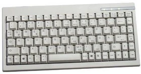 KeySonic ACK-595 Mini Keyboard, PS/2 (verschiedene Layouts)