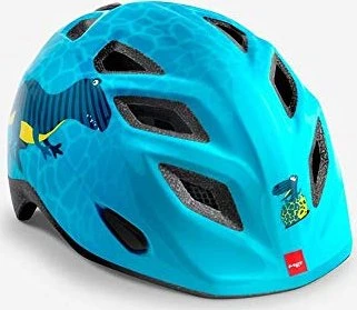 MET Elfo Kinderhelm blue dinosaurs/glossy