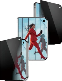 PanzerGlass Privacy Front Screen Protector Frame Fit w. EasyAligner für Apple iPhone Duo
