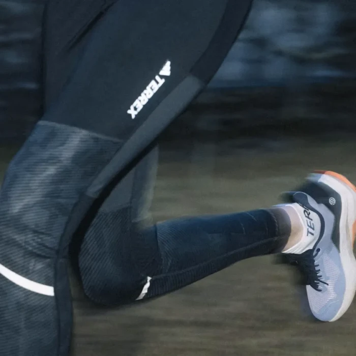 adidas Terrex Agravic Trail Running Leggings Laufhose lang carbon (Damen)