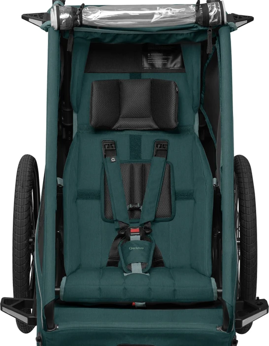 Qeridoo Kidgoo 1 Fahrradanhänger pacific blue (Modell 2026)