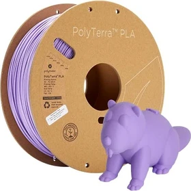 Polymaker PolyTerra PLA, lavender purple, Spule, 1.75mm, 1.00kg