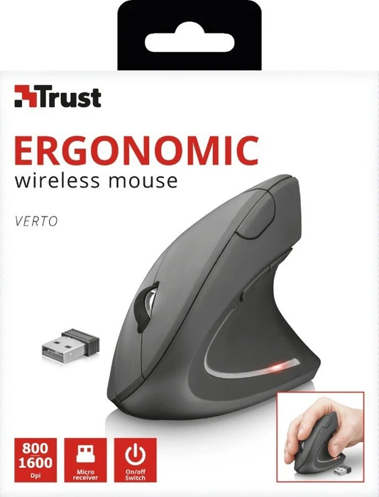 Trust Verto Wireless schwarz, USB