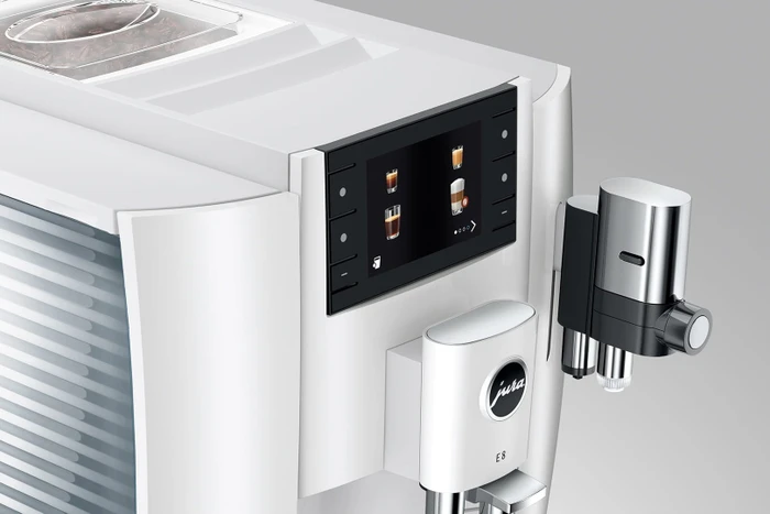 Jura E8 EC piano white