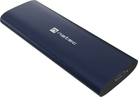 Natec Rhino M.2 NVMe Lite, Steel Navy, USB-C 3.1